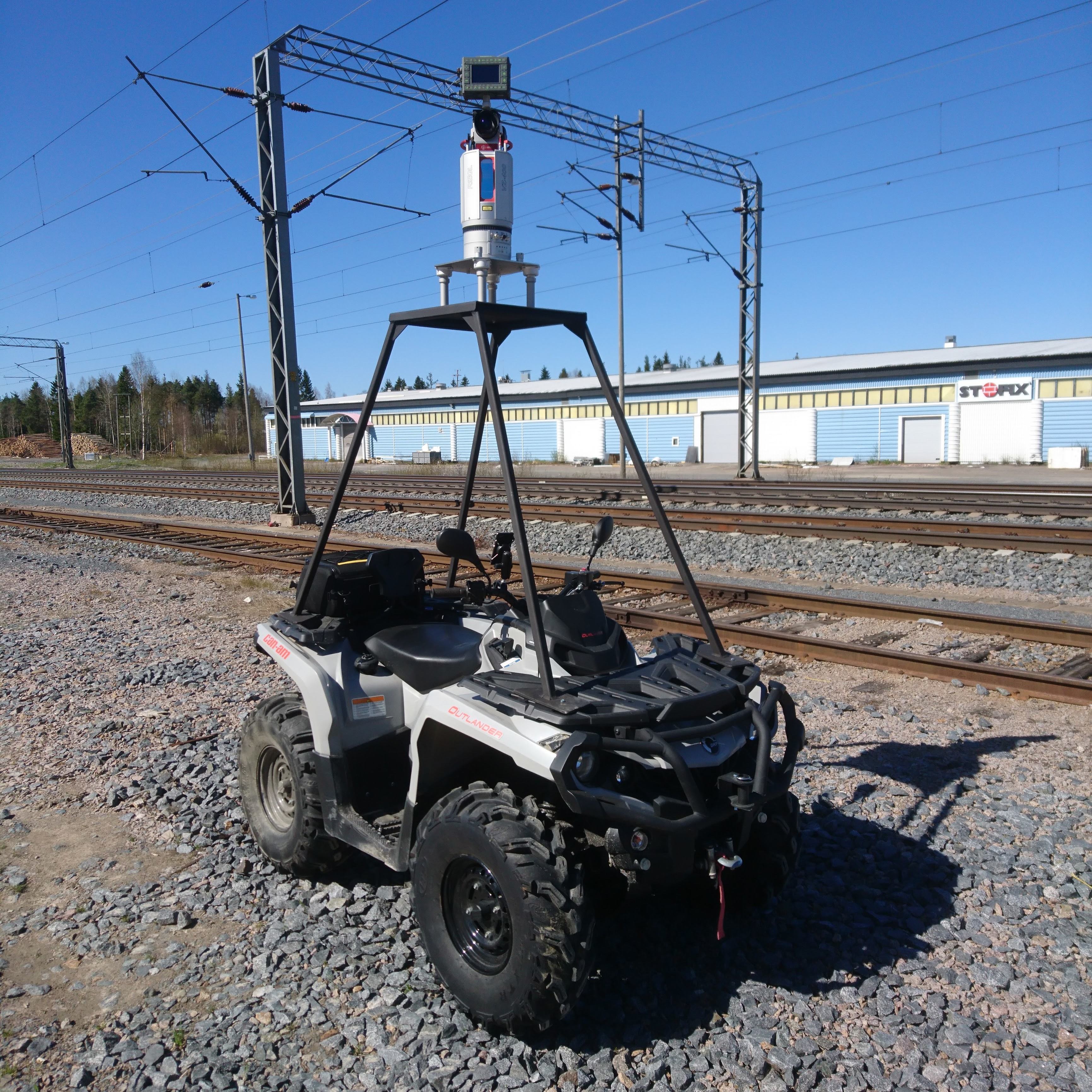 Riegl VZ-400i stop-and-go